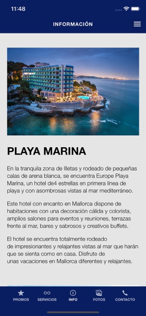Hotel Playa Marina On The App Store