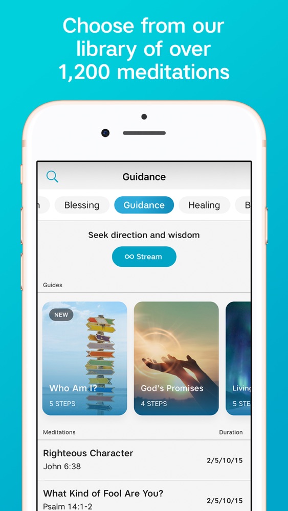 Abide Bible & Sleep Meditation App for iPhone - Free ...