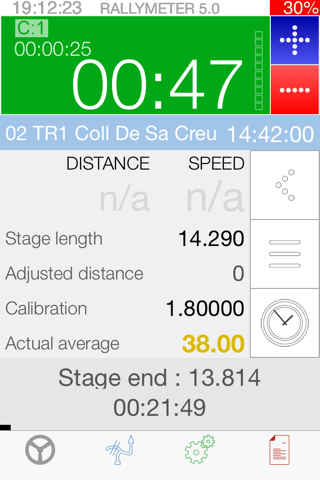 Rallymeter Basic TSD - náhled