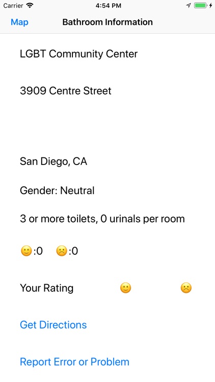 Safe Transgender Bathroom App screenshot-3