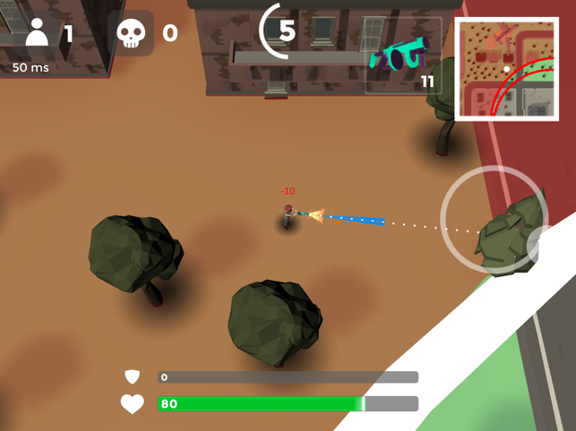 Battle Royale Warzone, game for IOS