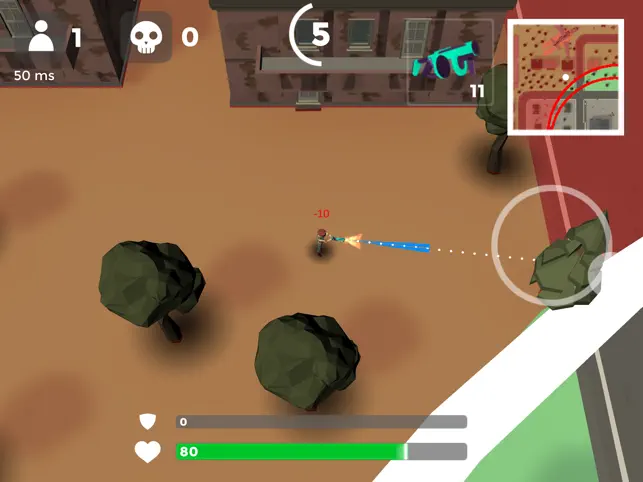 Battle Royale Warzone, game for IOS