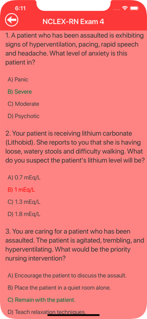 NCLEX-RN Practice Questions(圖6)-速報App