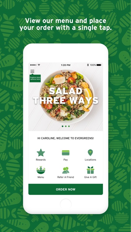 Evergreens Salad