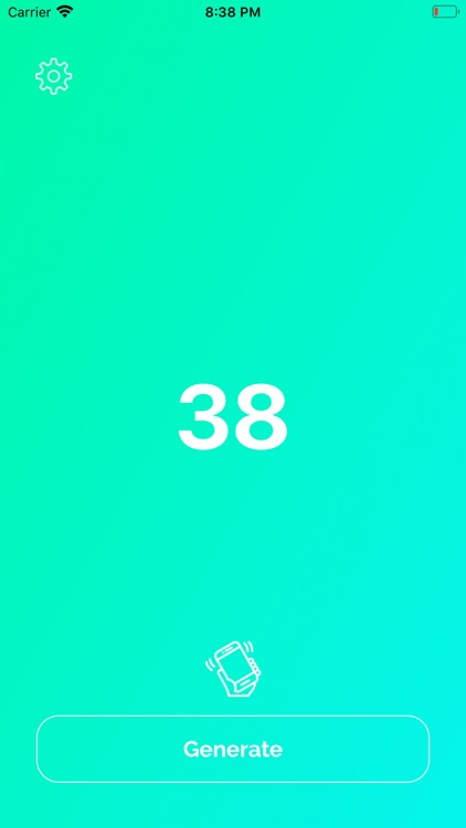 Randomizer: number and dice