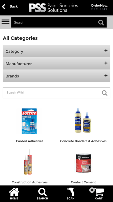 How to cancel & delete Paint Sundries Solutions OrderNow from iphone & ipad 3