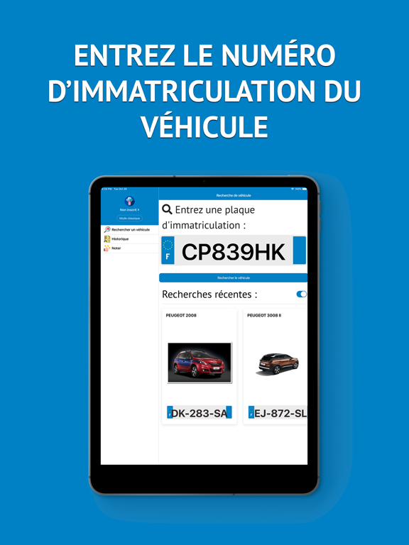 Immatriculation Scanner Immatriculation Scanner