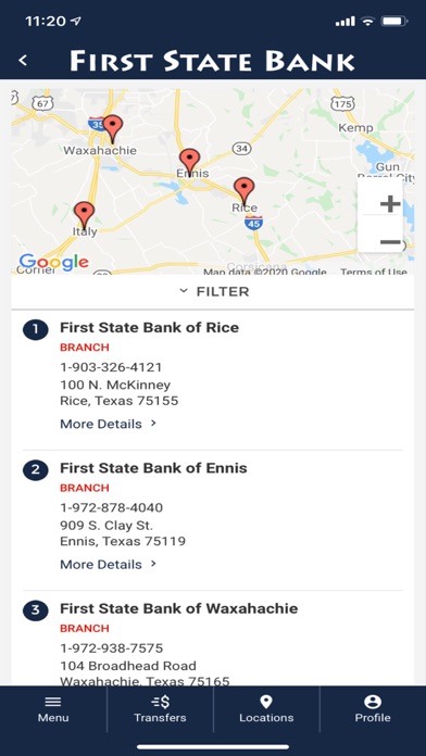 How to cancel & delete First State Bank Rice Mobile Banking from iphone & ipad 3