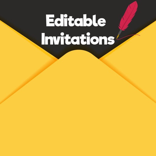 Editable Invitations icon
