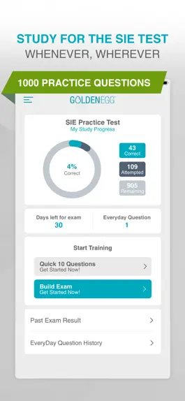 Game screenshot SIE Practice Test Prep mod apk