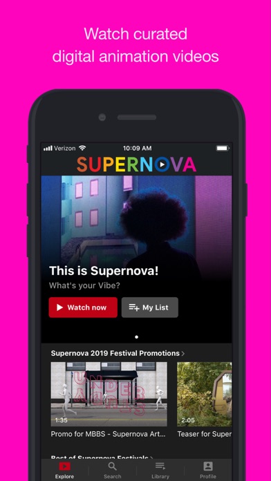 Supernova Video screenshot 2