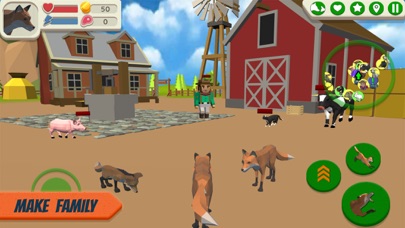 Fox Family - Animal Simulator screenshot 2