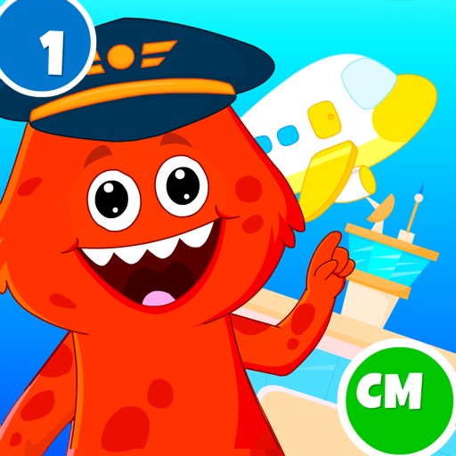 My Monster Town: Airport Game Icon