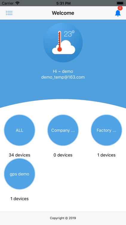 Temp & RH Platform