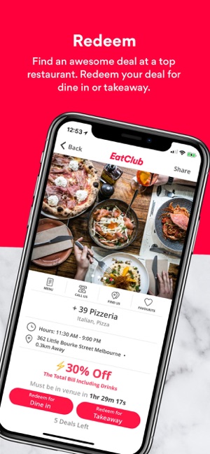 EatClub- Live Restaurant Deals(圖3)-速報App