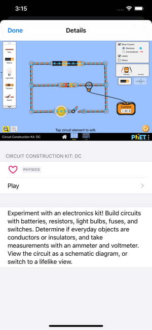 Phet Simulations