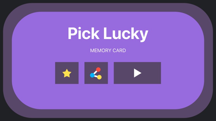 Pick  Lucky - Funny card