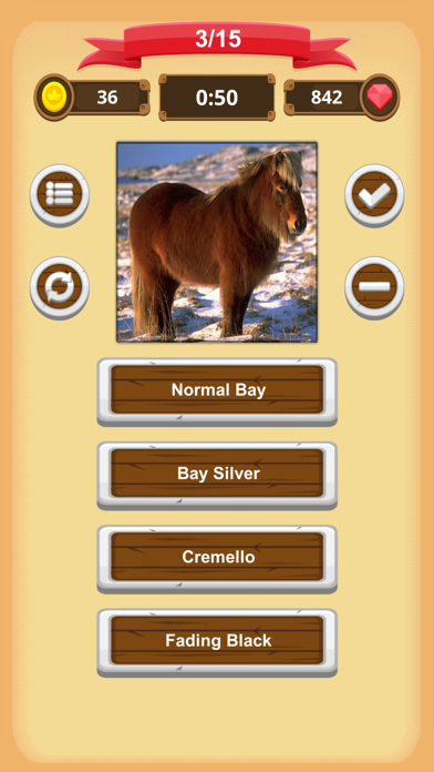 How to cancel & delete Horse Coat Colors Quiz from iphone & ipad 3