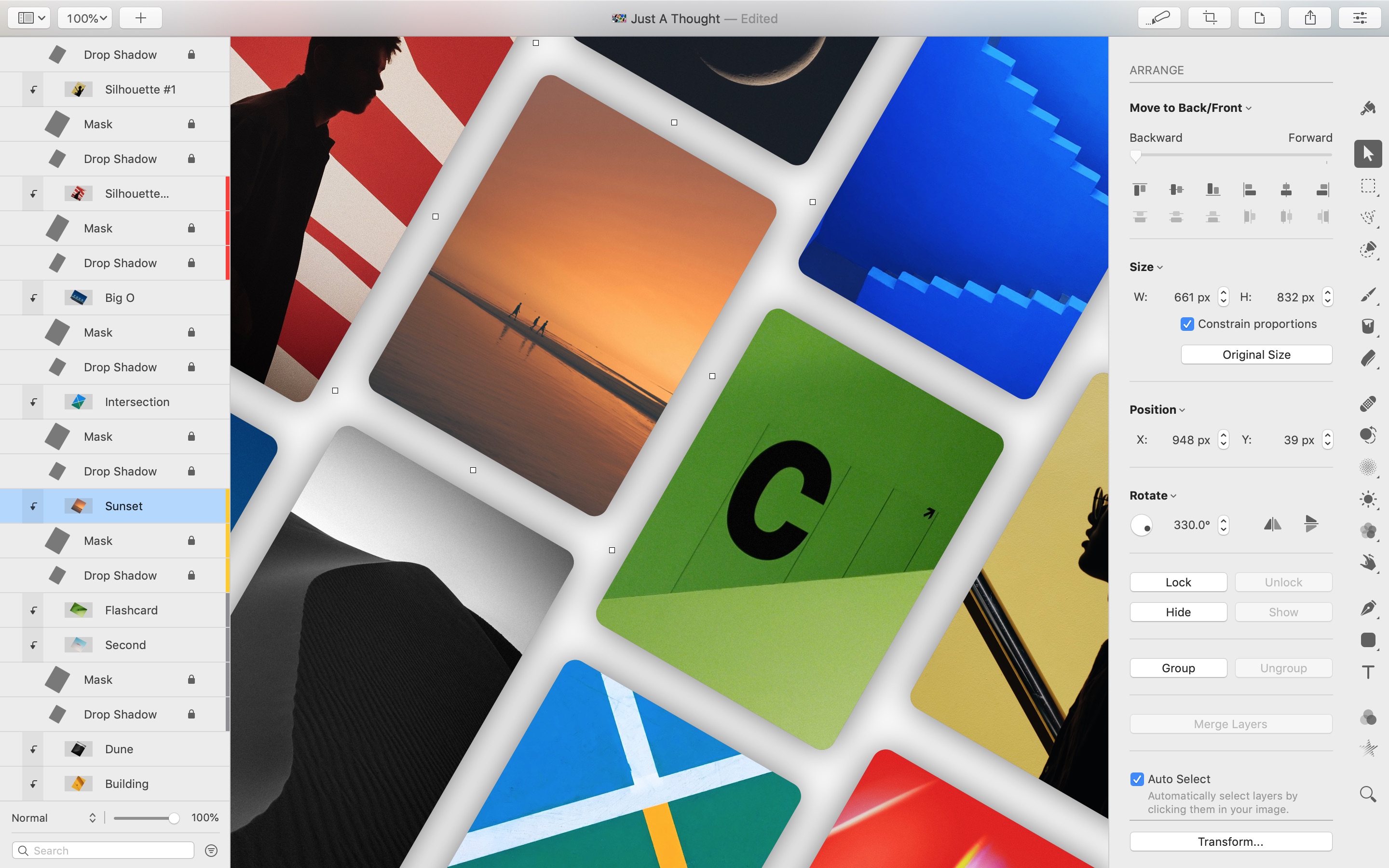 Screenshot do app Pixelmator Pro