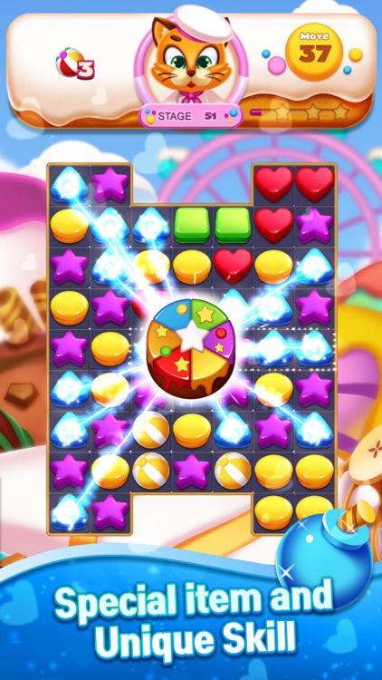 Sweet Cookie World - Match 3