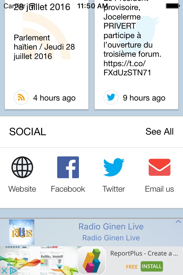 Radio Tele Ginen screenshot 2
