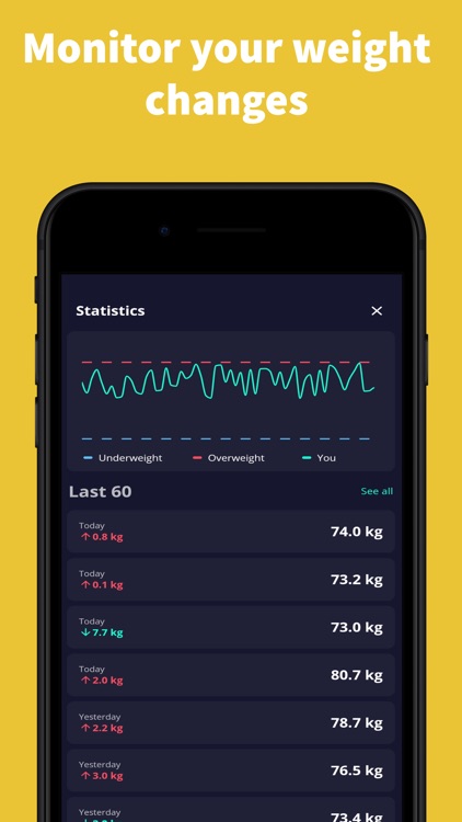 Adlee - BMI Weight Tracker screenshot-4