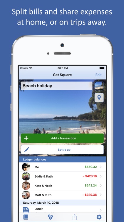 Get Square. Shared expenses.