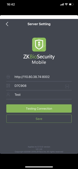 ZKBioSecurity Mobile(圖2)-速報App