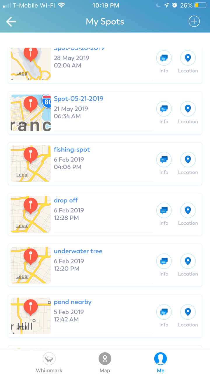 Whimmark – fishing social app screenshot 6