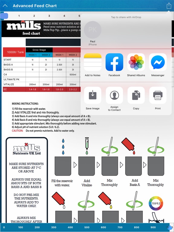 Screenshot #4 pour Mills Nutrient Calculator