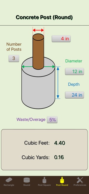 Concrete Calculator Elite(圖4)-速報App