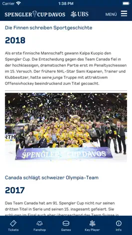 Game screenshot Spengler Cup Davos (offiziell) hack