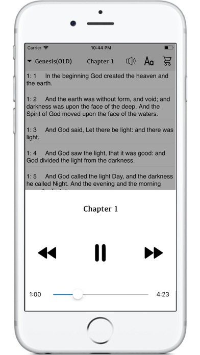 Holy Bible With Audio (KJV) screenshot 4