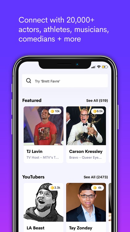Cameo - Personalized Shoutouts