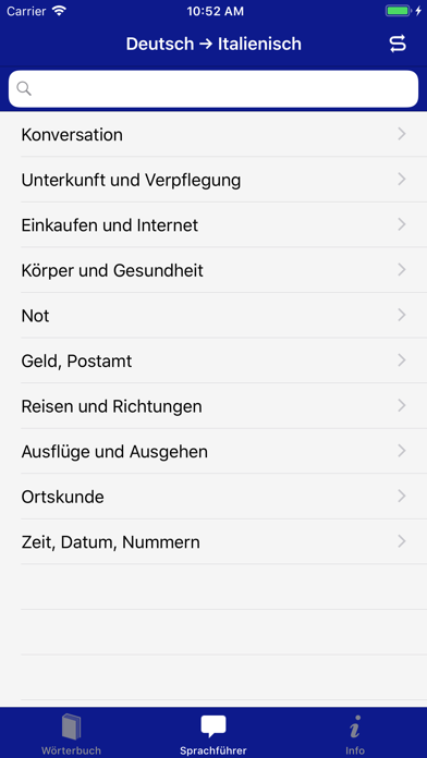 Accio German-Italian screenshot 2