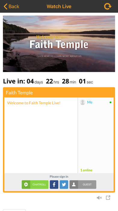 Faith Temple COGIC screenshot 2