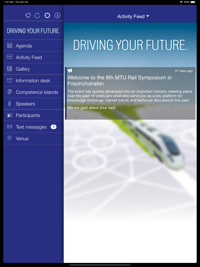 8th MTU Rail Symposium 2019