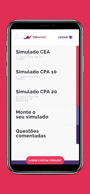 Simulados Topinvest(圖2)-速報App