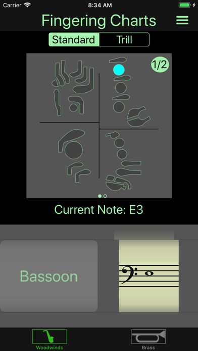 How to cancel & delete Instrument Fingering Charts from iphone & ipad 3