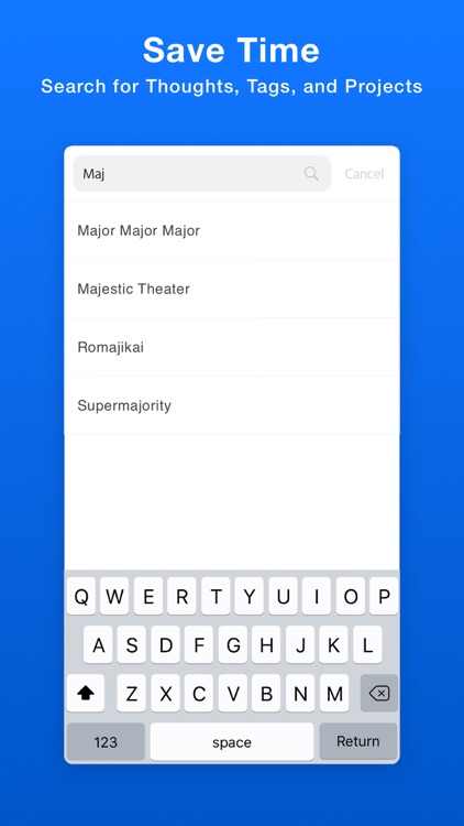 Transom Note-Taker for Writers screenshot-3