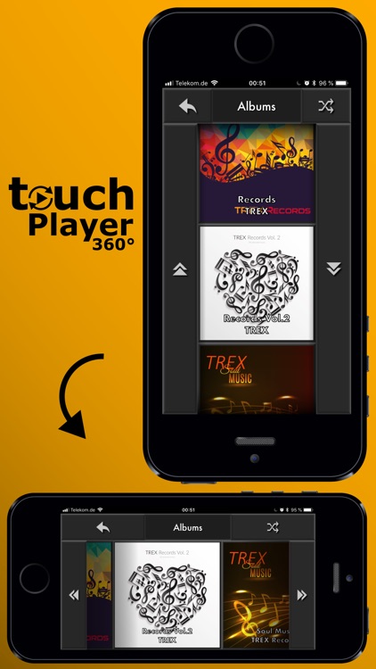 touchPlayer360 - Music Player