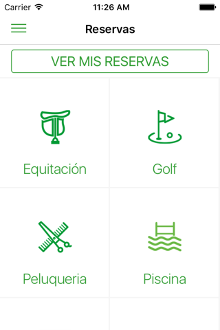 Mi Club App - náhled