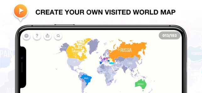 Visited Countries Map(圖3)-速報App