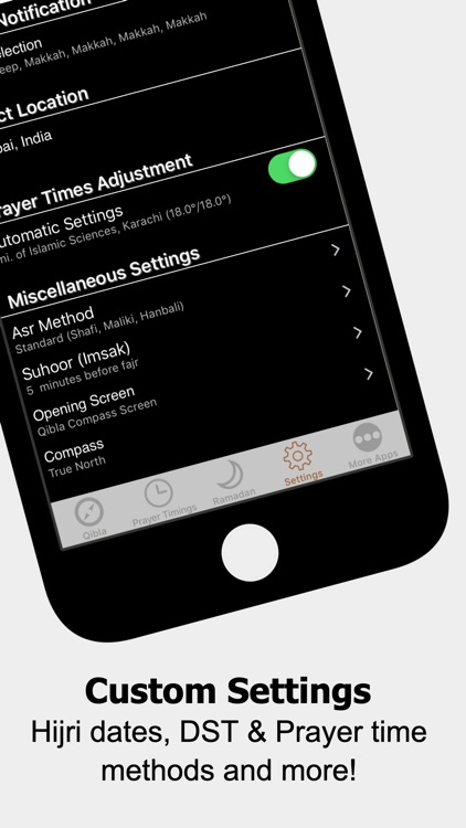 Islamic Qibla & Prayer Times screenshot-3