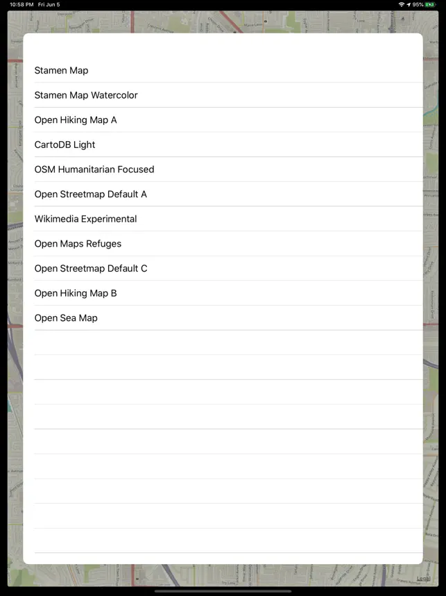 Imágen 5 OpenMaps - mapas GPS iphone