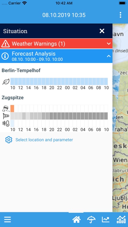 Einsatzwetter