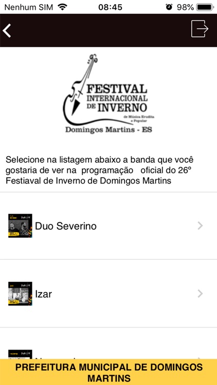 Concurso Palco Livre DM screenshot-3