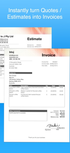 Invoice Maker Pro - Invoicing(圖2)-速報App