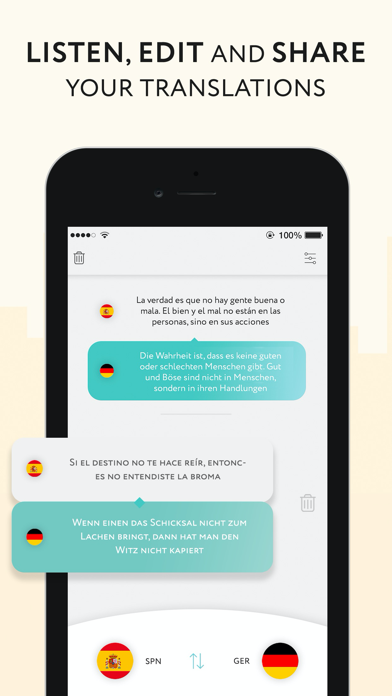Speak & Listen Translator app screenshot 4
