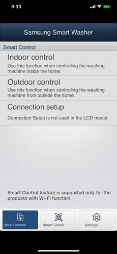Screenshot 2 Samsung Smart Washer iphone
